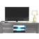 Creative Furniture Modern Free LED Dark Grey Matt Body & Gloss Doors TV Bench 130x35cm