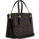 Coach Mollie Tote Bag 25 - Signature Canvas/Gold/Walnut/Black