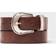 Saddler Mika Antique Silver Herr Bälte Från Magasin Dk.Brown (95cm)