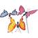 Denk Garden Stake Butterfly 3 pcs