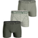 Björn Borg Boxerkalsong 3-pack, Green/Print/Green