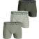 Björn Borg Boxerkalsong 3-pack, Green/Print/Green