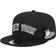 New Era Men's Black York Yankees Post Up Pin 9FIFTY Snapback Hat