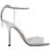 Jimmy Choo Saeda 100 Glitter PVC - Silver/Crystal