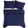 Brooklyn Loom Flax Linen Comforter Set 3 pc - Navy Bedspread Blue