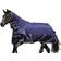 Weatherbeeta Comfitec Essential 220g Mediumweight Combo Neck Turnout Rug - Navy/Silver