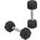 Homcom Hexagonal Rubber Dumbbell Sets 2X5Kg