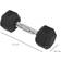 Homcom Hexagonal Rubber Dumbbell Sets 2X5Kg