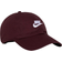 Nike Club Unstructured Futura Wash Cap - Burgundy Crush/White