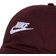 Nike Club Unstructured Futura Wash Cap - Burgundy Crush/White