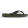 Havaianas Brasil Logo unisex vuxen Flip flops Flipflop, Grön (Green Olive)