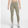 Nike Nike Training One Kakifärgade 7/8-långa leggings med hög midja-Grön/a