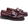G.H.Bass Layton Lug Weejuns Moc Toe Loafers - Purple Wine