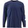 Carhartt Loose Fit Heavyweight Long Logo Sleeve Graphic T-shirt - Navy