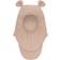 Huttelihut Elefanthue Uld med Ører, Mahogany Rose