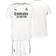 Real Madrid Real Madrid Home Kit Barn Säsong 24/25, Vit, års, Replica Yenye Leseni Rasmi