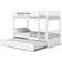 Costway Full Over Guardrails Bunk Bed