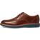 Johnston & Murphy Upton Plain Toe - Tan Full Grain/Blue Sole