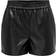 JDY Shorts Alaia Mw Faux Leather Shorts Black