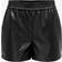 JDY Shorts Alaia Mw Faux Leather Shorts Black