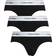 Calvin Klein Hip Brief 3pk - Black Male