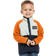Didriksons Kids' Monte Half Button Navy