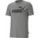 Puma Essentials Logo Tee Men - Medium Gray Heather