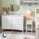Christow Modern White Bedside Table 32x32cm