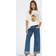 Only Onlhope Wide Fold Up Cro 4526976 Blue Denim blå