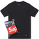 Supreme Hanes Tagless T-shirt pack men Cotton Black