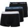 Calvin Klein Cotton Stretch Low Rise Trunks 3-pack - Black