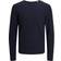 Jack & Jones Cooper Crew Neck Striktrøje, Mood Indigo