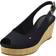 Tommy Hilfiger Iconic Elba Sling Back Wedge - Blå