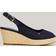 Tommy Hilfiger Iconic Elba Sling Back Wedge - Blå