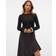 Vero Moda Vmshelby LS O-Neck Short Top - Musta