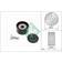 INA Deflection/Guide Pulley V-ribbed Belt 532023410