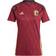 adidas Belgium Home Jersey Team Coll Burgundy