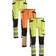 Snickers AllroundWork High-Vis stretch buks gul/sort