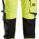 Snickers AllroundWork High-Vis stretch buks gul/sort