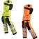 Snickers AllroundWork High-Vis stretch buks gul/sort