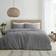 Catherine Lansfield Seersucker Duvet Cover Grey (200x135cm)