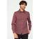 Tommy Hilfiger Slim Fit Brushed Printed Shirt Dark Red, Dark Red, 2Xl, Men