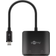 Goobay USB C - 2xHDMI A Adapter M-F 0.1m