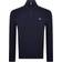 Gant Micro Textured Cotton Half-Zip Sweater - Evening Blue