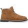 Birkenstock Uppsala Mid Suede/Shearling Lace Up Ankle Boot Dark Tea, Brown, 4, Women