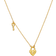 Maanesten Imena Halsband kt. Guldpläterad Silver 2704A Dam 925 sterling silver Gold (44 cm)