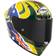 Suomy S1-XR GP Troy Bayliss Replica 2005, full face helmet color: Yellow/Green/Blue