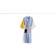 Hay Waffle bathrobe Dusty blue-multi one