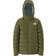 The North Face Girl's Reversible Perrito Jacket - Forest Olive