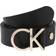 Calvin Klein Leather Logo Belt Black Women Black